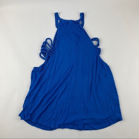 NOBO No Boundaries Tank Top Womens Juniors Large 11-13 Blue Anchor - Picture 8 of 8